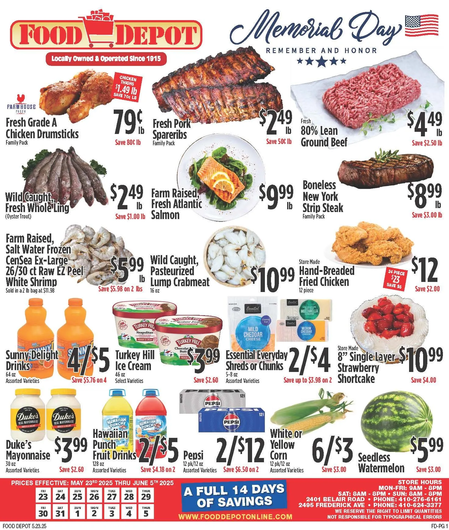 Weekly ad Food Depot weekly ads from May 23 to June 5 2025 - Page 
