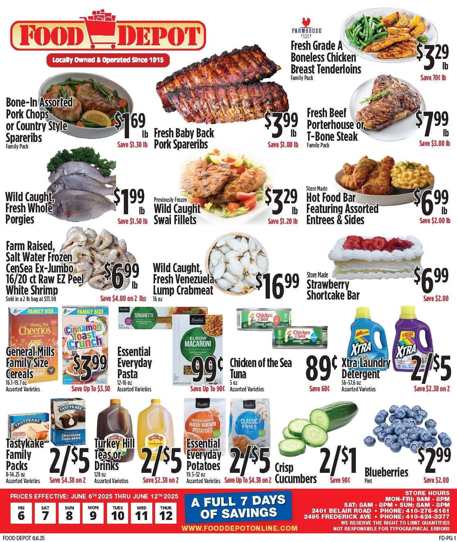 Weekly ad Food Depot weekly ads from June 6 to June 12 2025 - Page 1