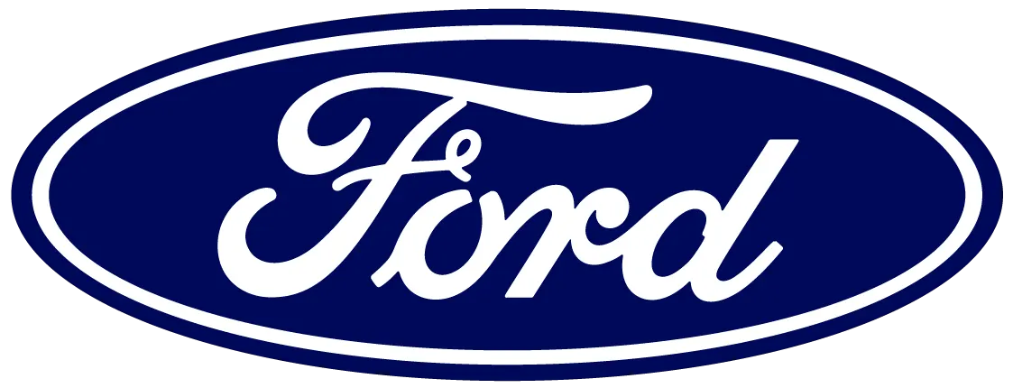 Ford logo. Current catalogue