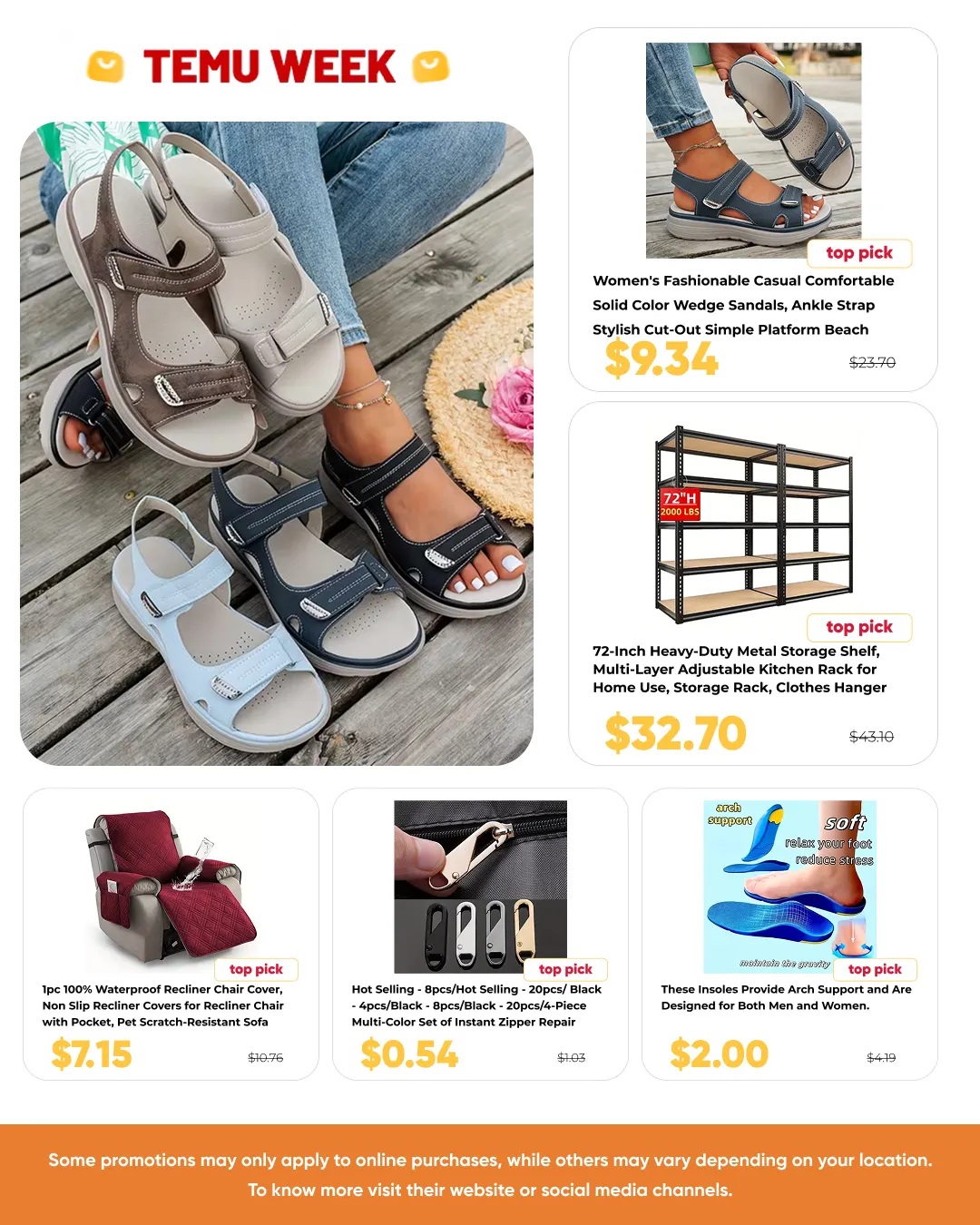 Weekly ad TEMU WEEK from June 16 to June 30 2026 - Page 9