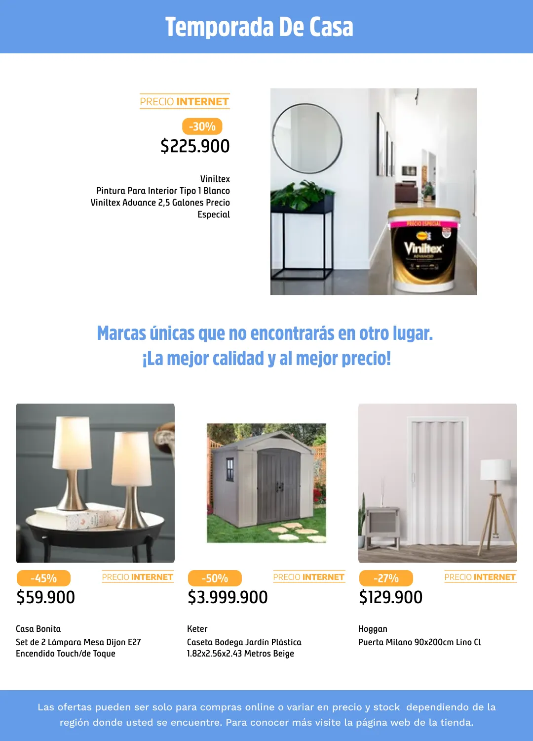 Catalogo de Temporada de casa! 19 de marzo al 1 de abril 2026 - Pag 8