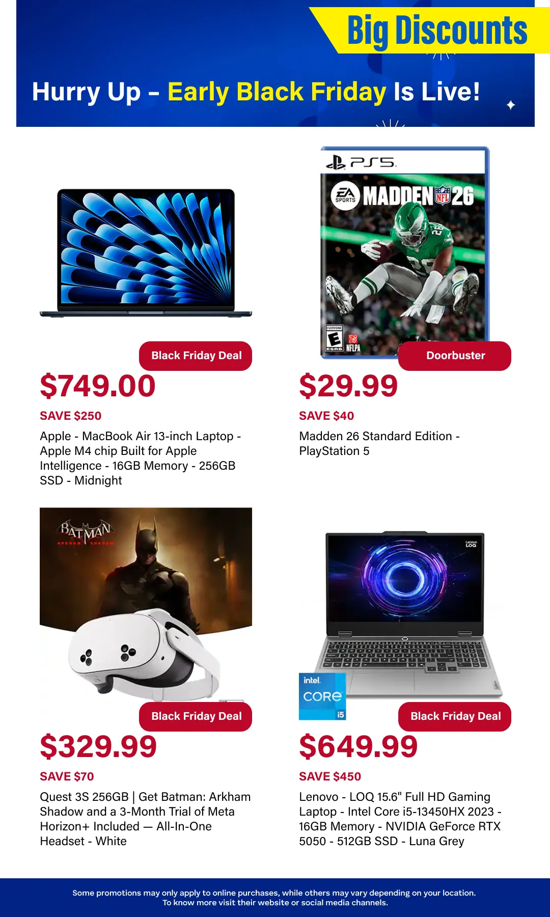 Weekly promotion black friday deals spanning from November 26 to December 8 2025 - Page 10 for Catalogue 365