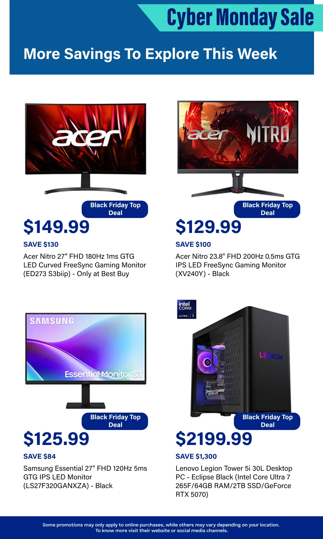 Cyber deals from December 1 to December 15 2025 - flyer page 10