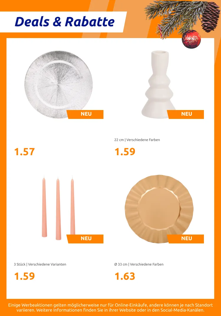 Weihnachtsdekoration von 4. November bis 18. November 2025 - Prospekt seite 10