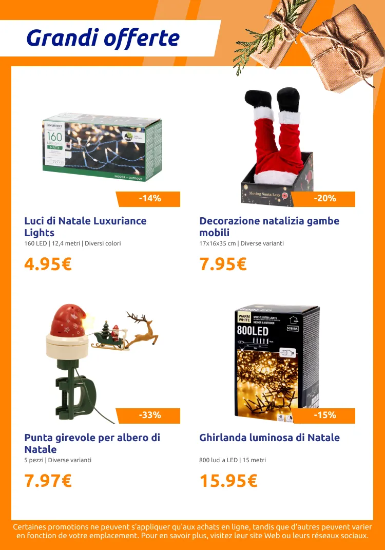 Acquistare decorazioni natalizie da 4 novembre a 18 novembre di 2025 - Pagina del volantino 10