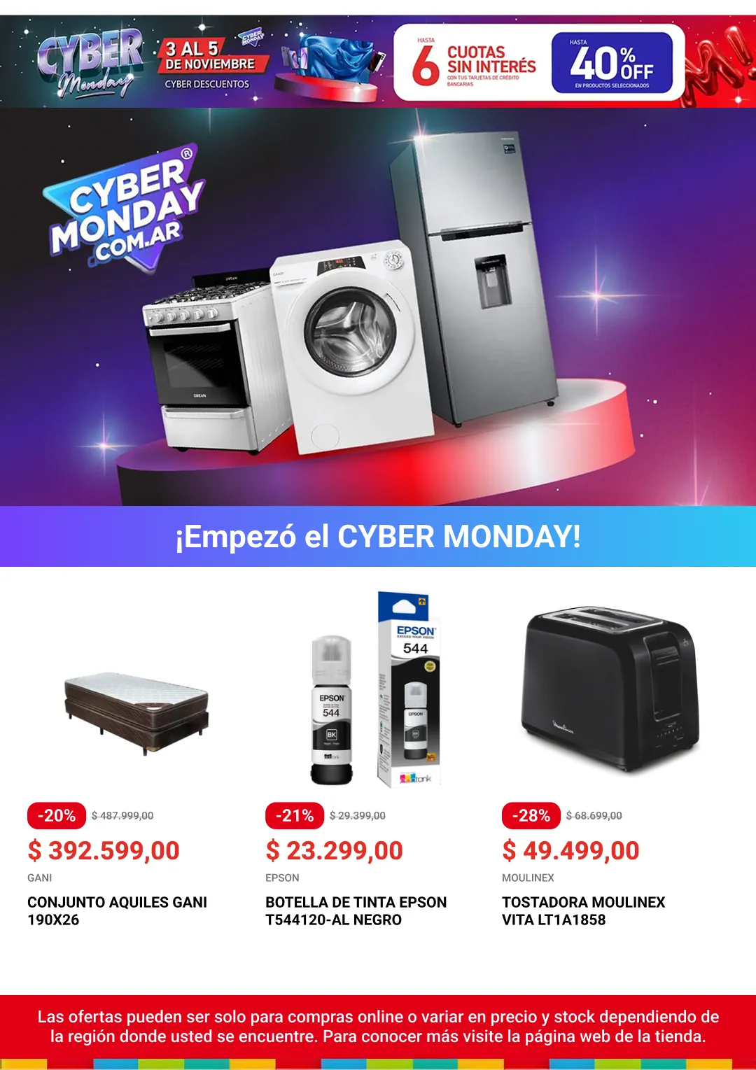 Ofertas de Cyber Monday 3 de noviembre al 12 de noviembre 2025 - Página 10 del catálogo
