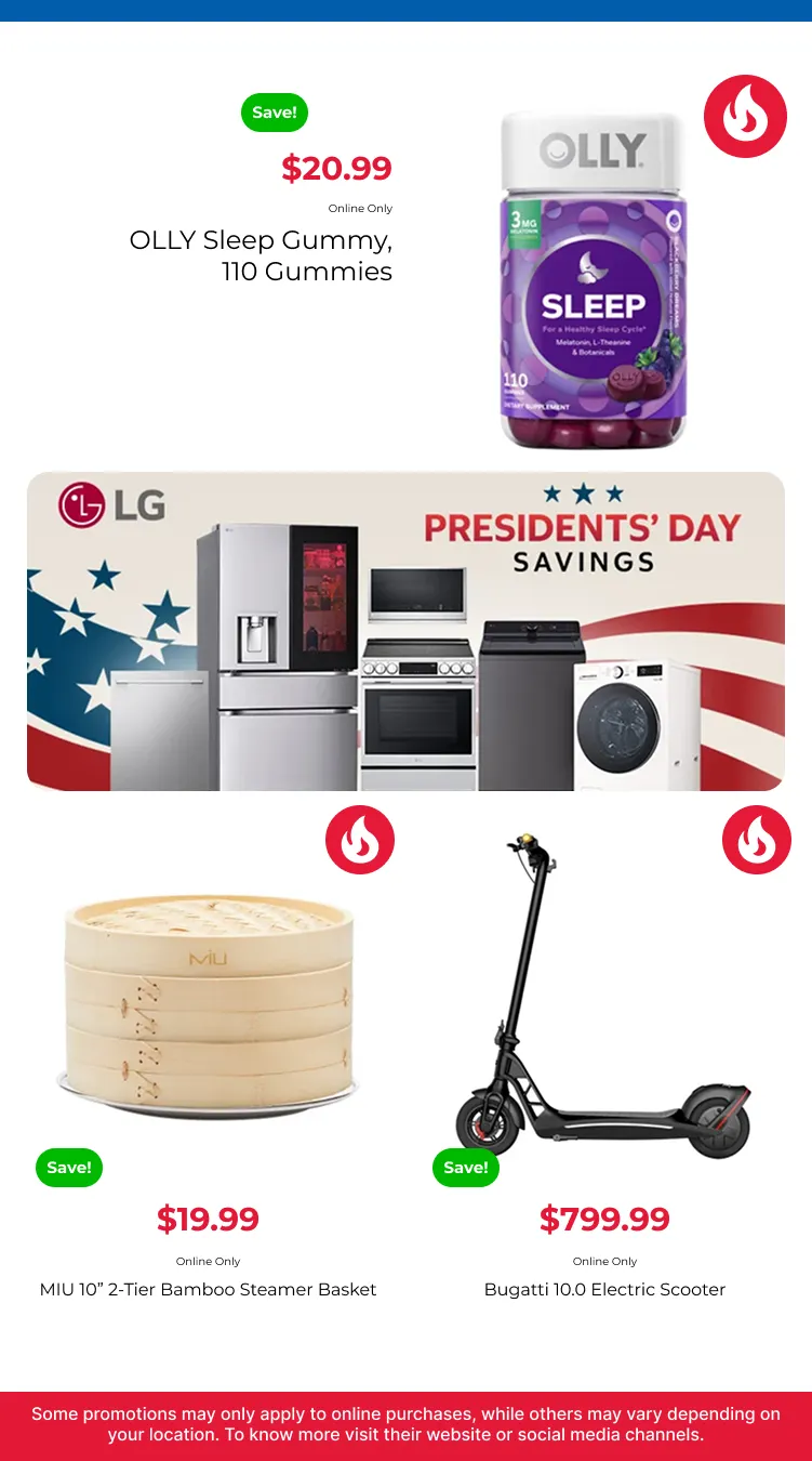 Weekly ad President day Deals! from February 12 to February 26 2026 - Page 9