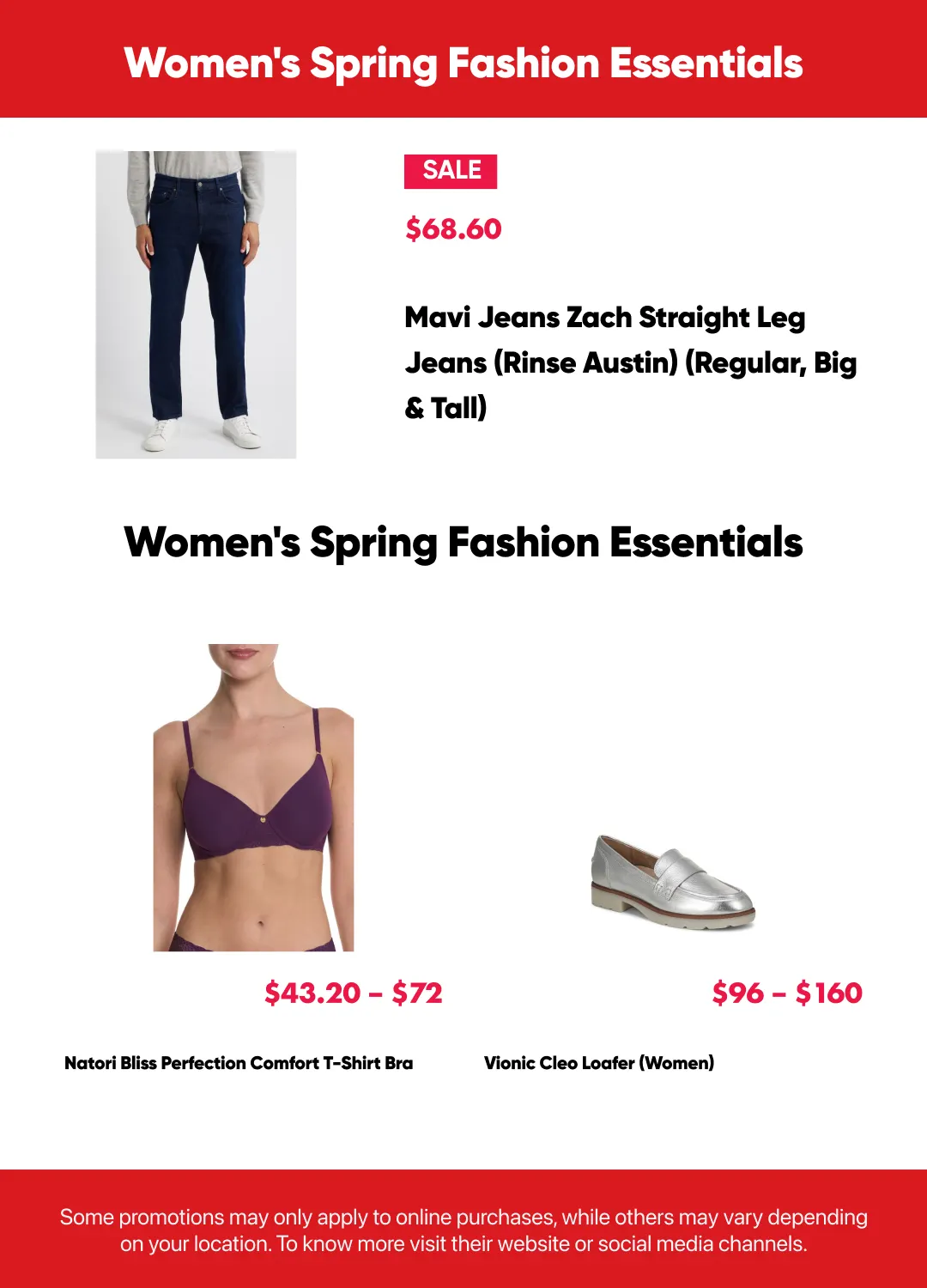 Weekly ad Women's Spring Fashion Essentials from February 20 to March 6 2026 - Page 10