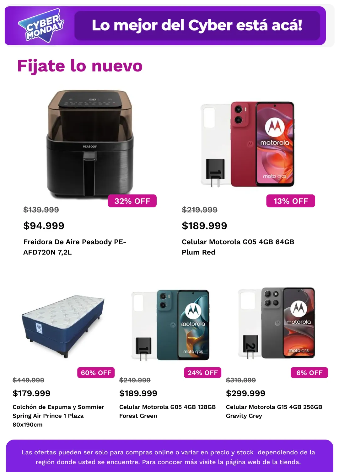 Ofertas de Cyber monday 3 de noviembre al 10 de noviembre 2025 - Página 10 del catálogo