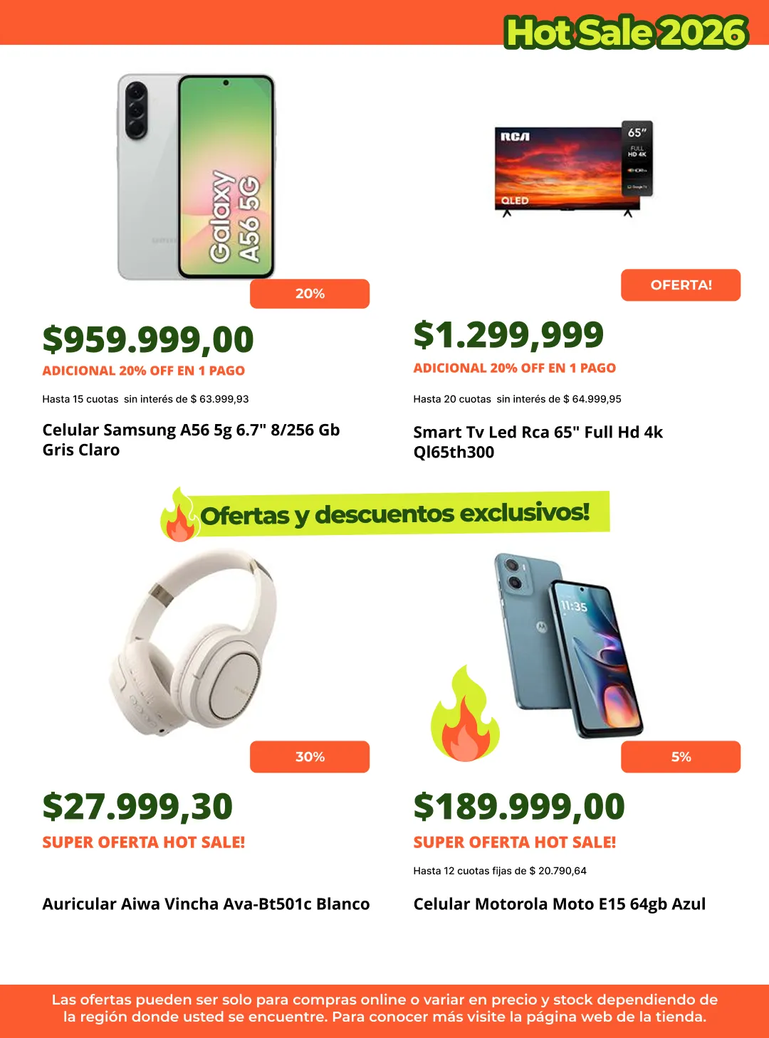Ofertas de Ofertas hot sale! 11 de mayo al 13 de mayo 2026 - Página 10 del catálogo