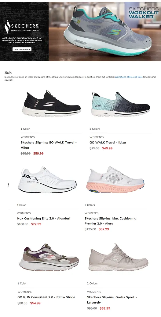 Weekly ad Women's shoes offers from March 25 to April 5 2025 - Page 10