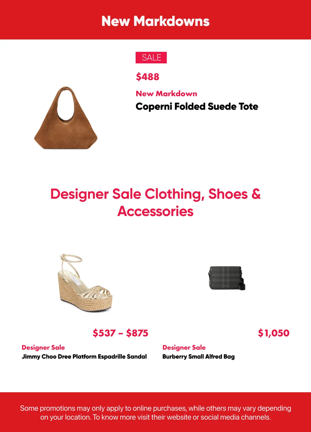 Weekly ad Designer Sale from June 23 to July 1 2026 - Page 10