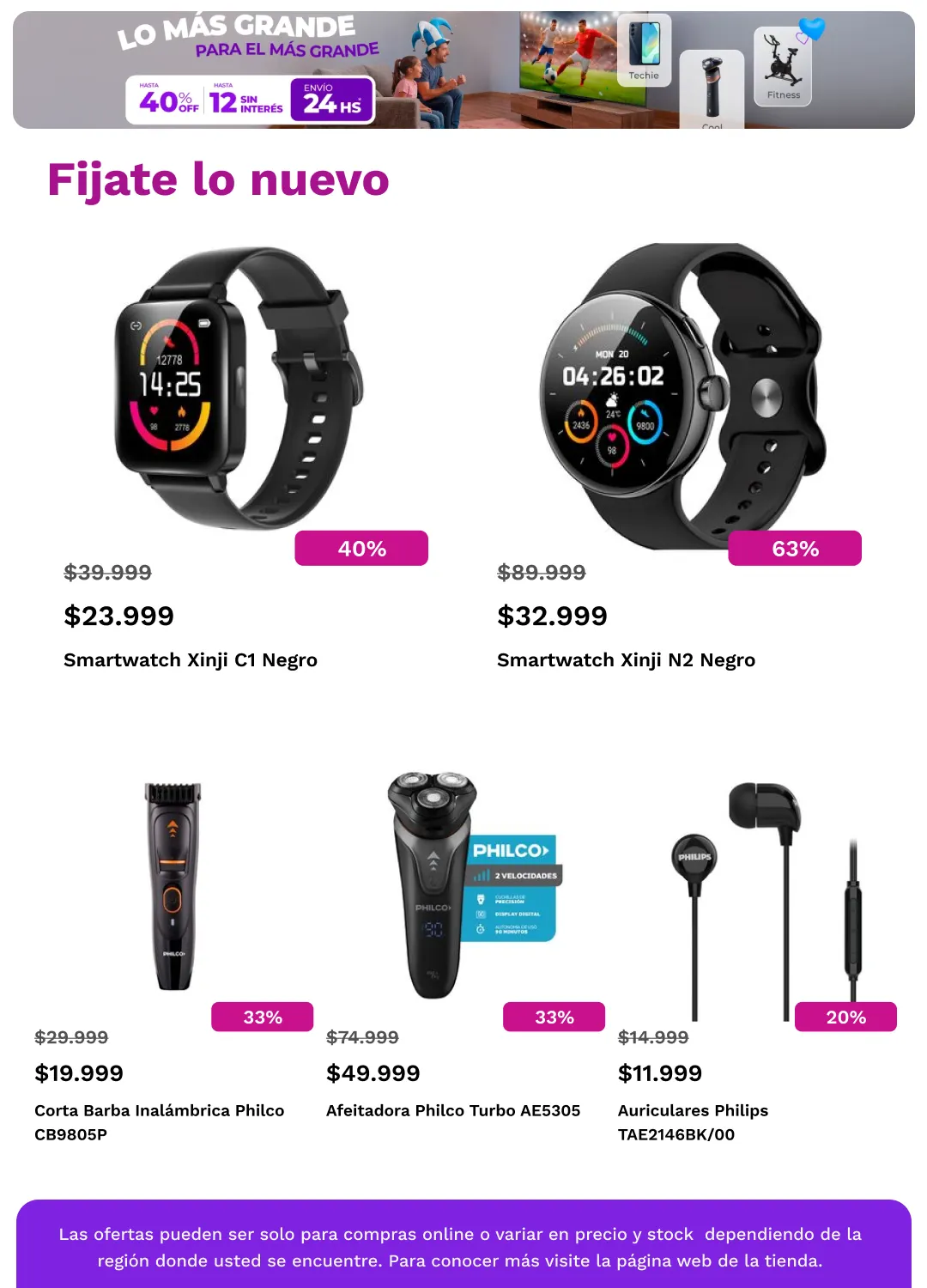 Ofertas de Frávega Ofertas 4 de junio al 23 de junio 2026 - Página 10 del catálogo