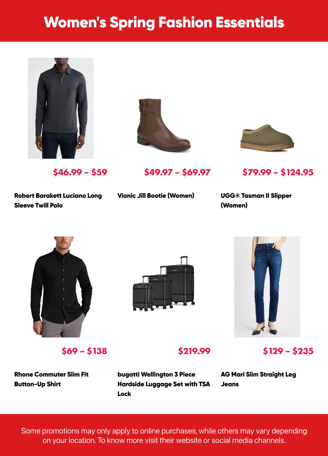 Weekly ad Women's Spring Fashion Essentials from February 20 to March 6 2026 - Page 11