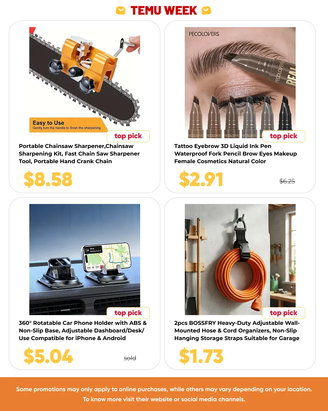 Weekly ad TEMU WEEK from June 16 to June 30 2026 - Page 10