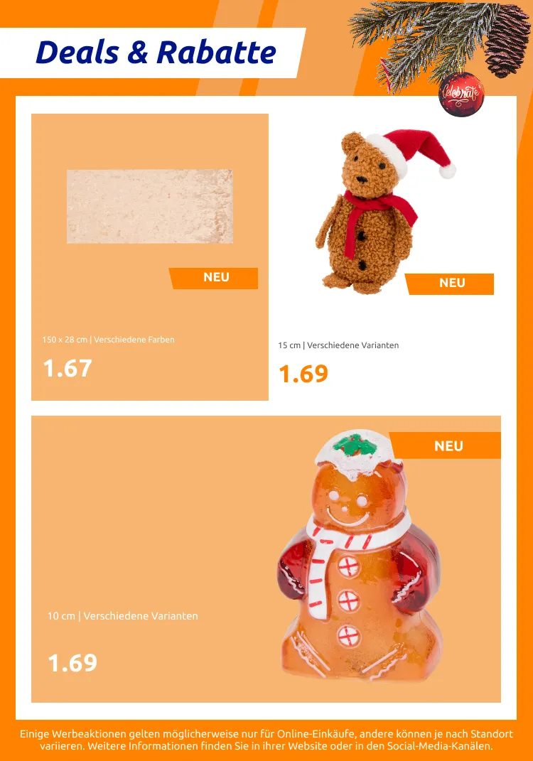 Weihnachtsdekoration von 4. November bis 18. November 2025 - Prospekt seite 11