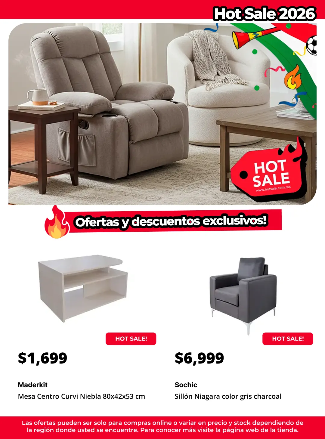 Catálogo de HOT SALE MUEBLES 26 de mayo al 2 de junio 2026 - Pagina 11
