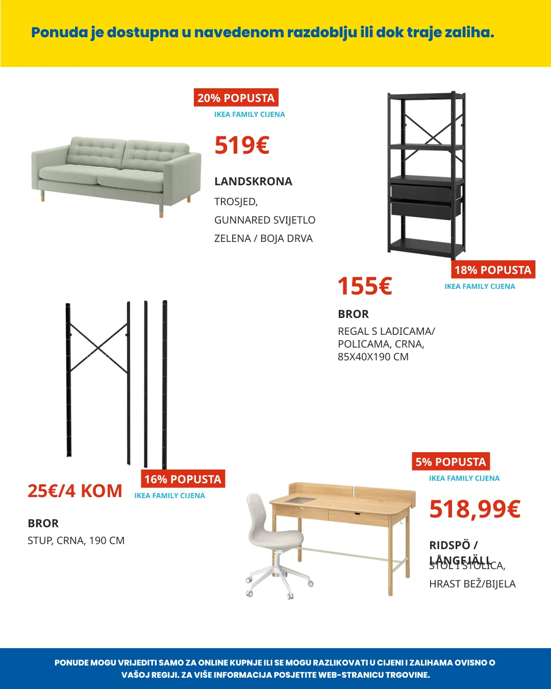 Katalog IKEA Family ponuda od 20. svibnja do 4. lipnja 2026. - Pregled Stranica 8