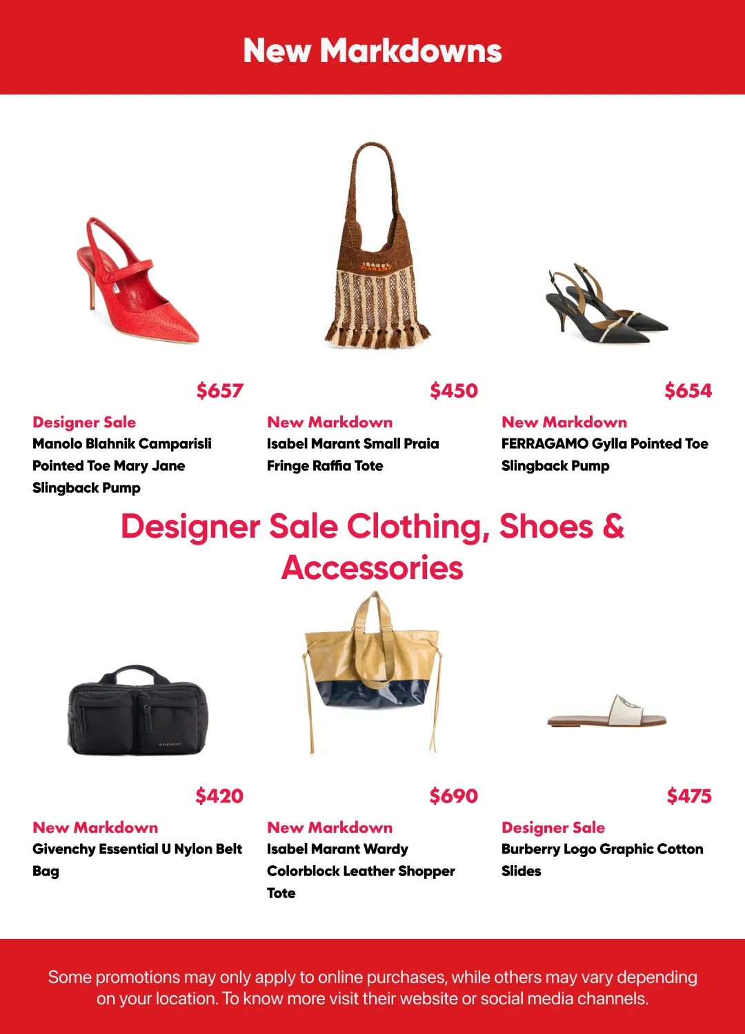 Weekly ad Designer Sale from June 23 to July 1 2026 - Page 11