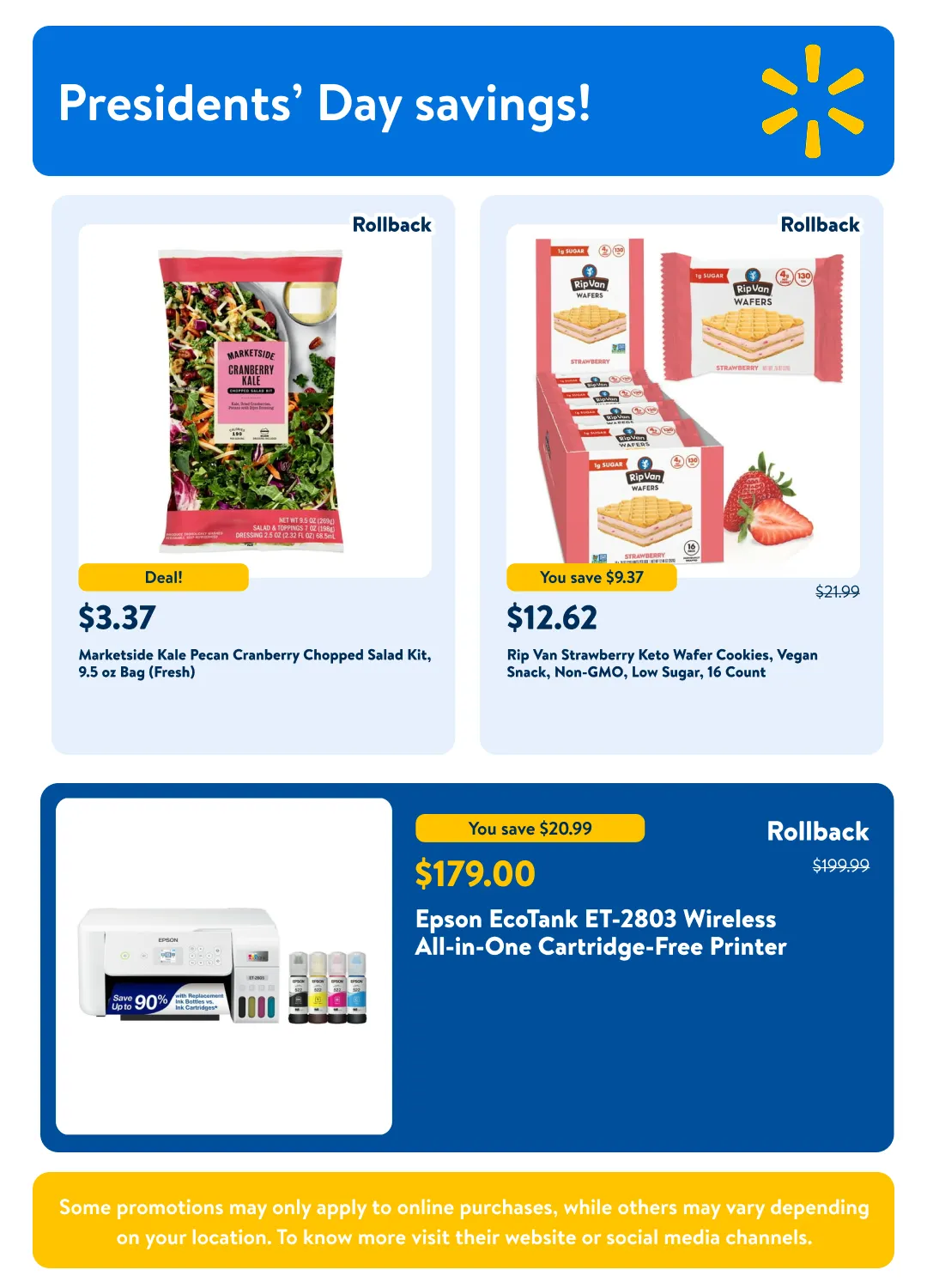 Weekly ad Presidents’ Day savings! from February 12 to February 26 2026 - Page 11