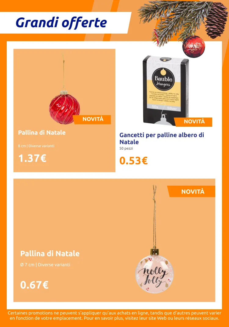 Acquistare decorazioni natalizie da 4 novembre a 18 novembre di 2025 - Pagina del volantino 11