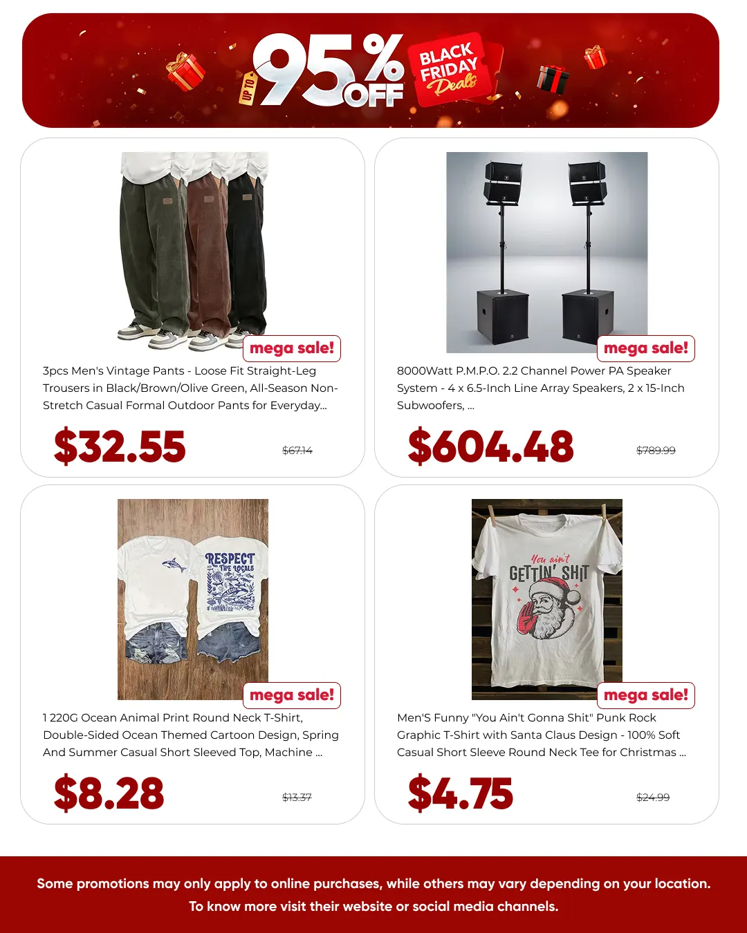 Weekly promotion Black friday deals spanning from November 17 to November 30 2025 - Page 12 for Catalogue 365