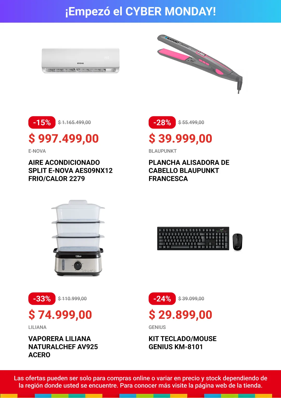 Ofertas de Cyber Monday 3 de noviembre al 12 de noviembre 2025 - Página 12 del catálogo