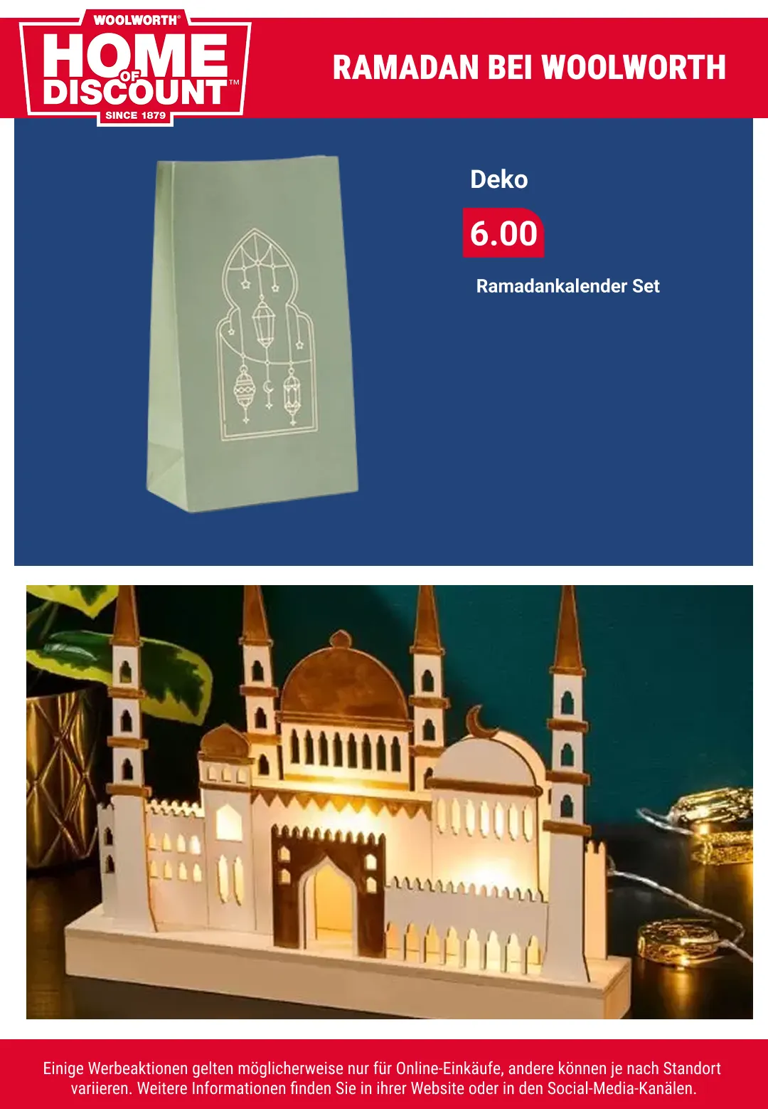 Ramadan bei Woolworth von 26. Februar bis 12. März 2026 - Prospekt seite 12