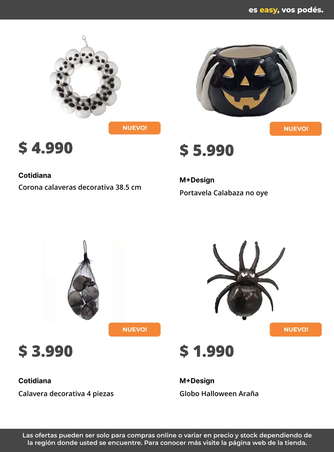 Catálogo de Descuentos de halloween  3 de octubre al 31 de octubre 2025 - Página 4