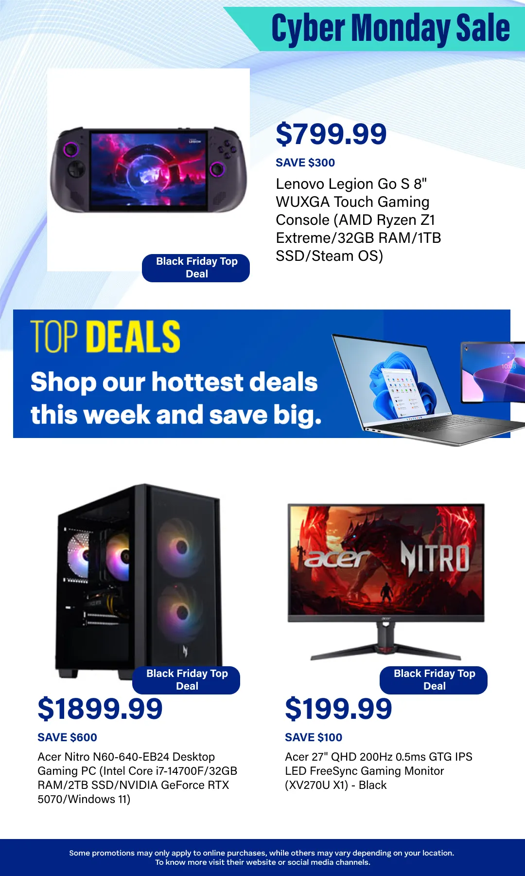 Cyber deals from December 1 to December 15 2025 - flyer page 13