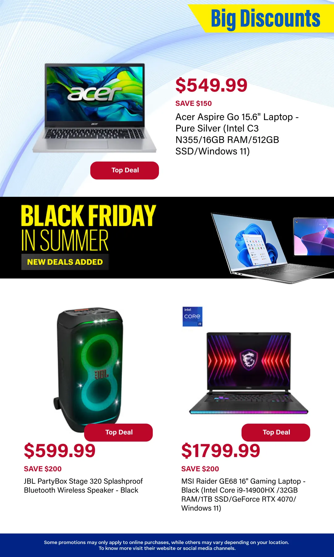 Black Friday Deals from June 26 to July 10 2026 - flyer page 13