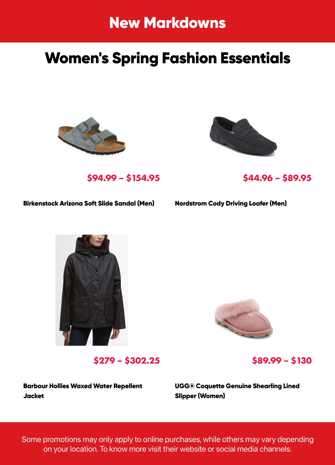 Weekly ad Women's Spring Fashion Essentials from February 20 to March 6 2026 - Page 13