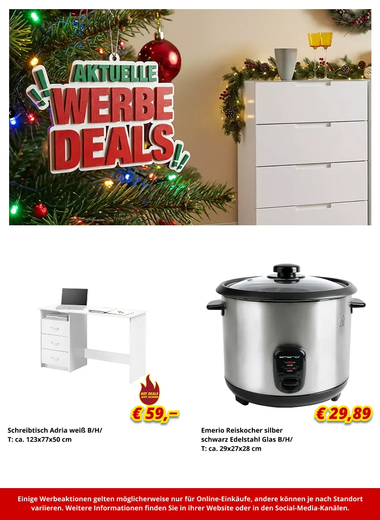 Rabatte von 15. Dezember bis 31. Dezember 2025 - Prospekt seite 13
