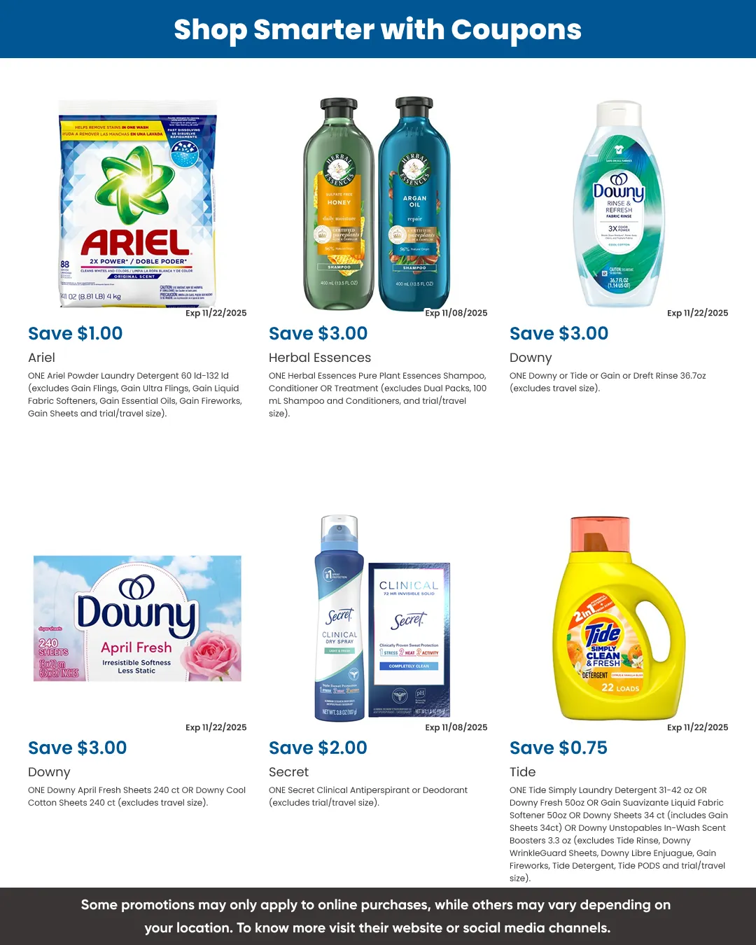 Weekly ad COUPONS from November 10 to December 2 2025 - Page 3