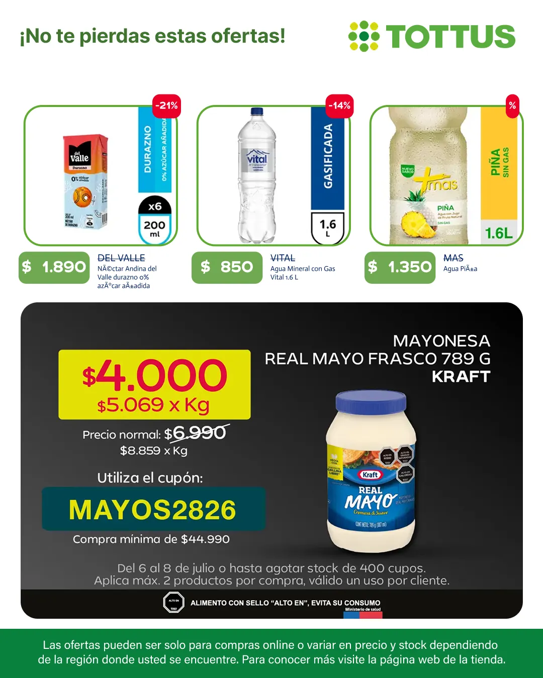 Catálogo de Grandes Ofertas 7 de julio al 21 de julio 2026 - Página 4