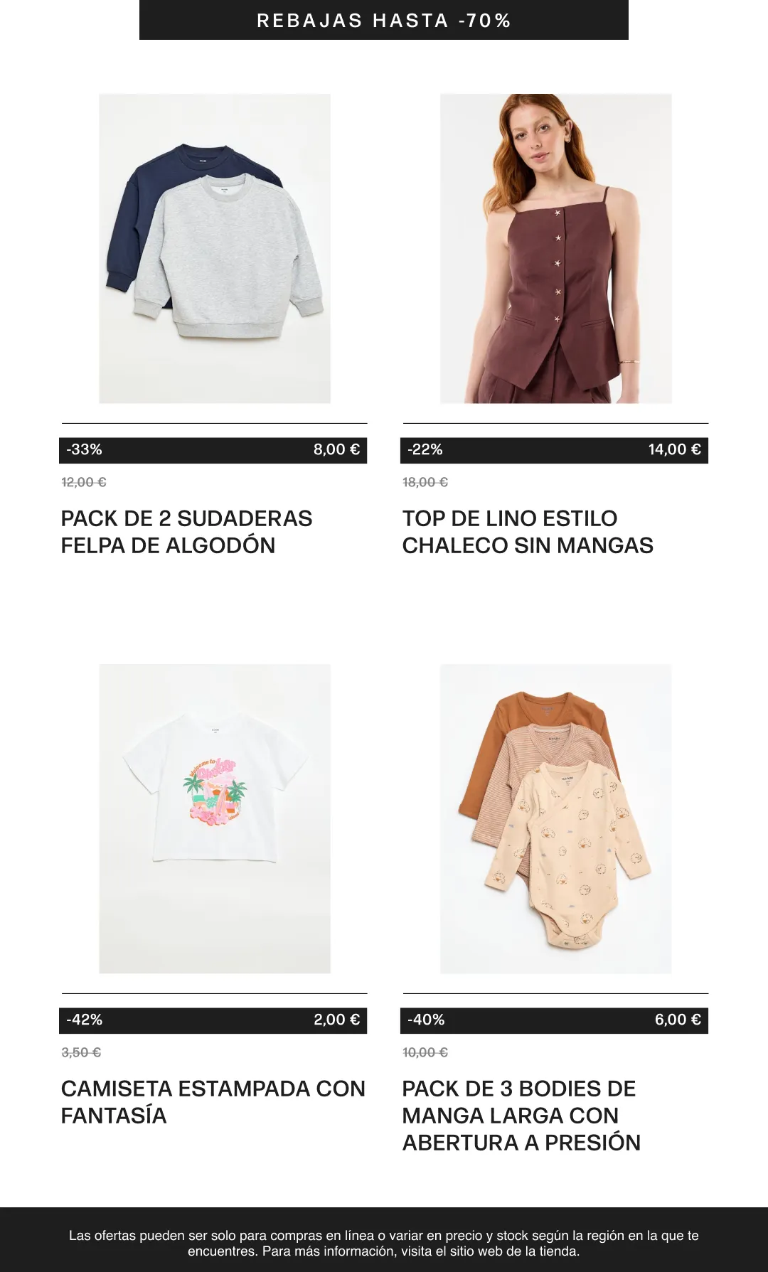 Catálogo de Rebajas KIABI 24 de junio al 9 de julio 2026 - Página 13