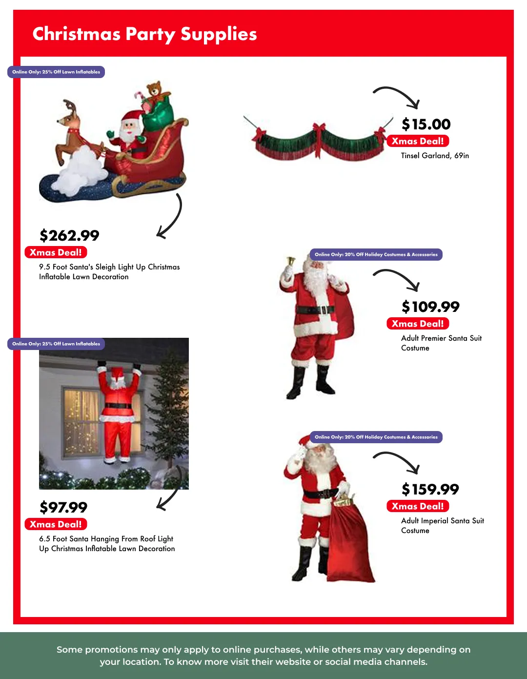 Weekly promotion Holiday deals spanning from December 10 to December 31 2025 - Page 12 for Catalogue 365