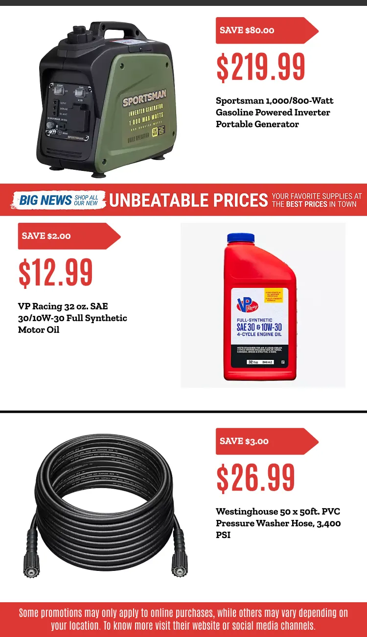 Weekly ad Outdoor Power Equipment Sale from May 28 to June 11 2026 - Page 13