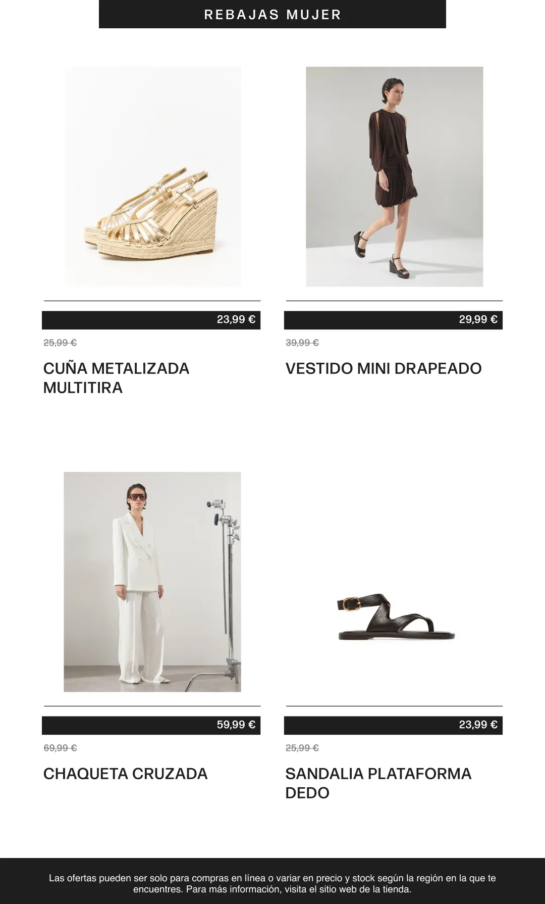 Catálogo de Rebajas Sfera 24 de junio al 31 de agosto 2026 - Página 13