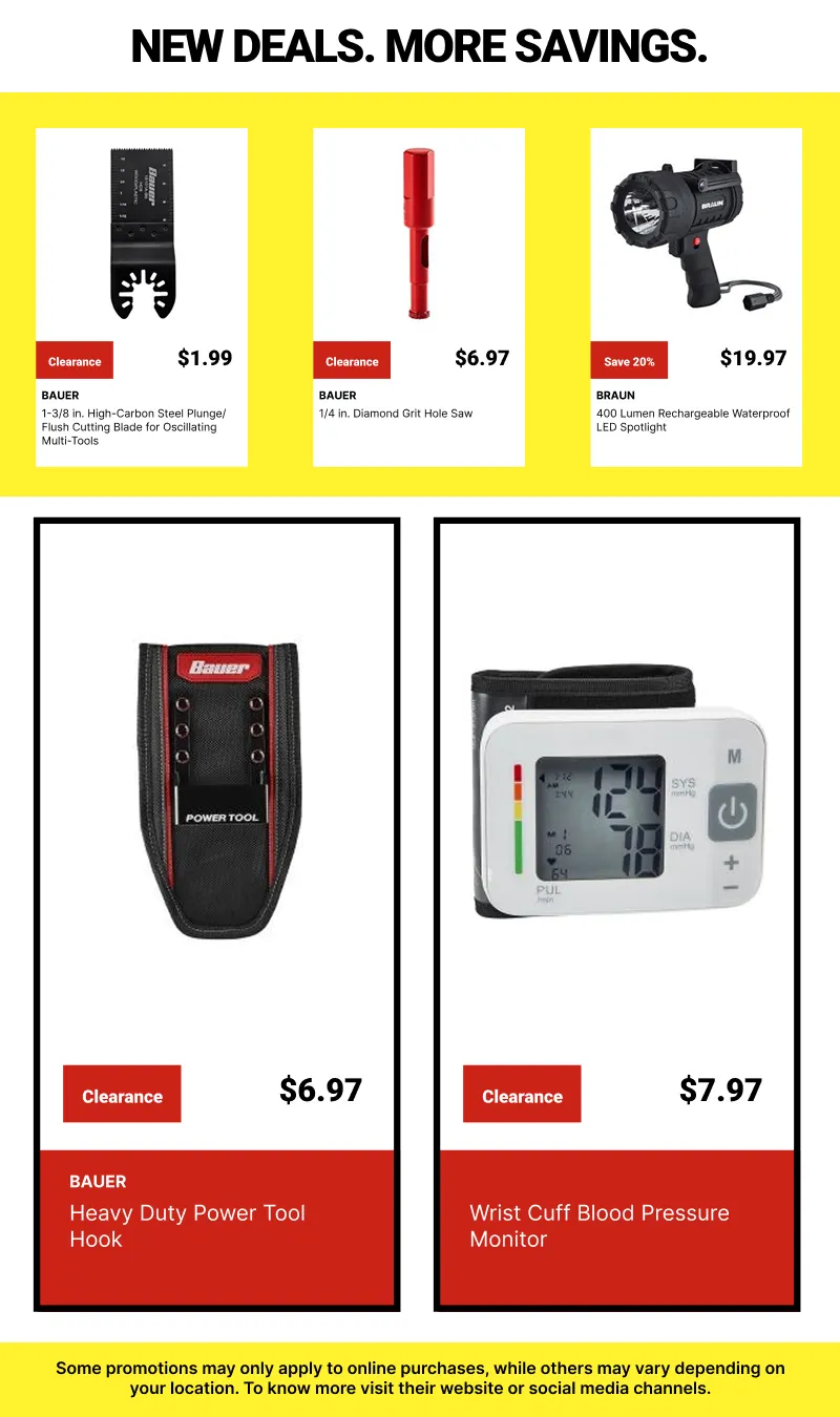 Weekly promotion New Deals. More Savings. spanning from April 6 to April 20 2026 - Page 13 for Catalogue 365