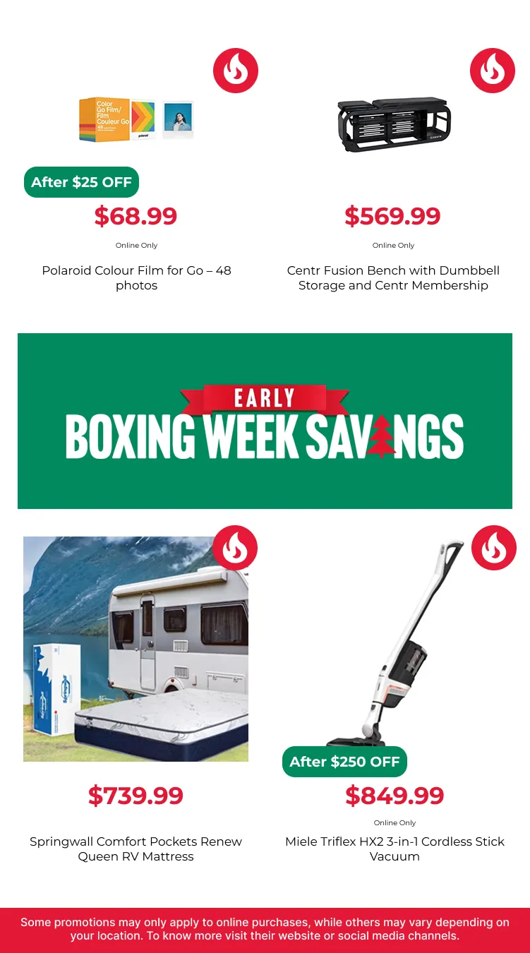 Boxing day from December 23 to January 8 2026 - flyer page 12