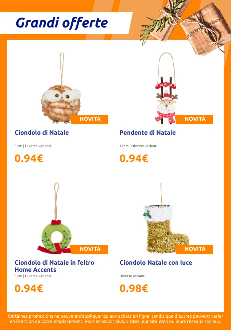 Acquistare decorazioni natalizie da 4 novembre a 18 novembre di 2025 - Pagina del volantino 14