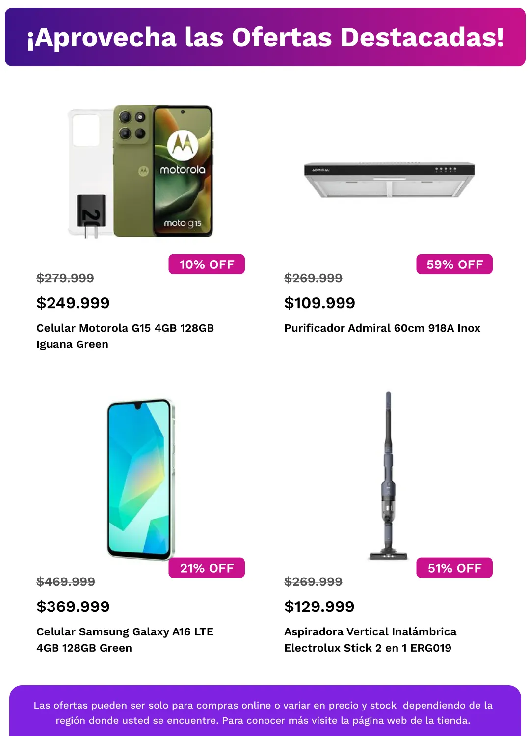 Ofertas de Cyber monday 3 de noviembre al 10 de noviembre 2025 - Página 14 del catálogo