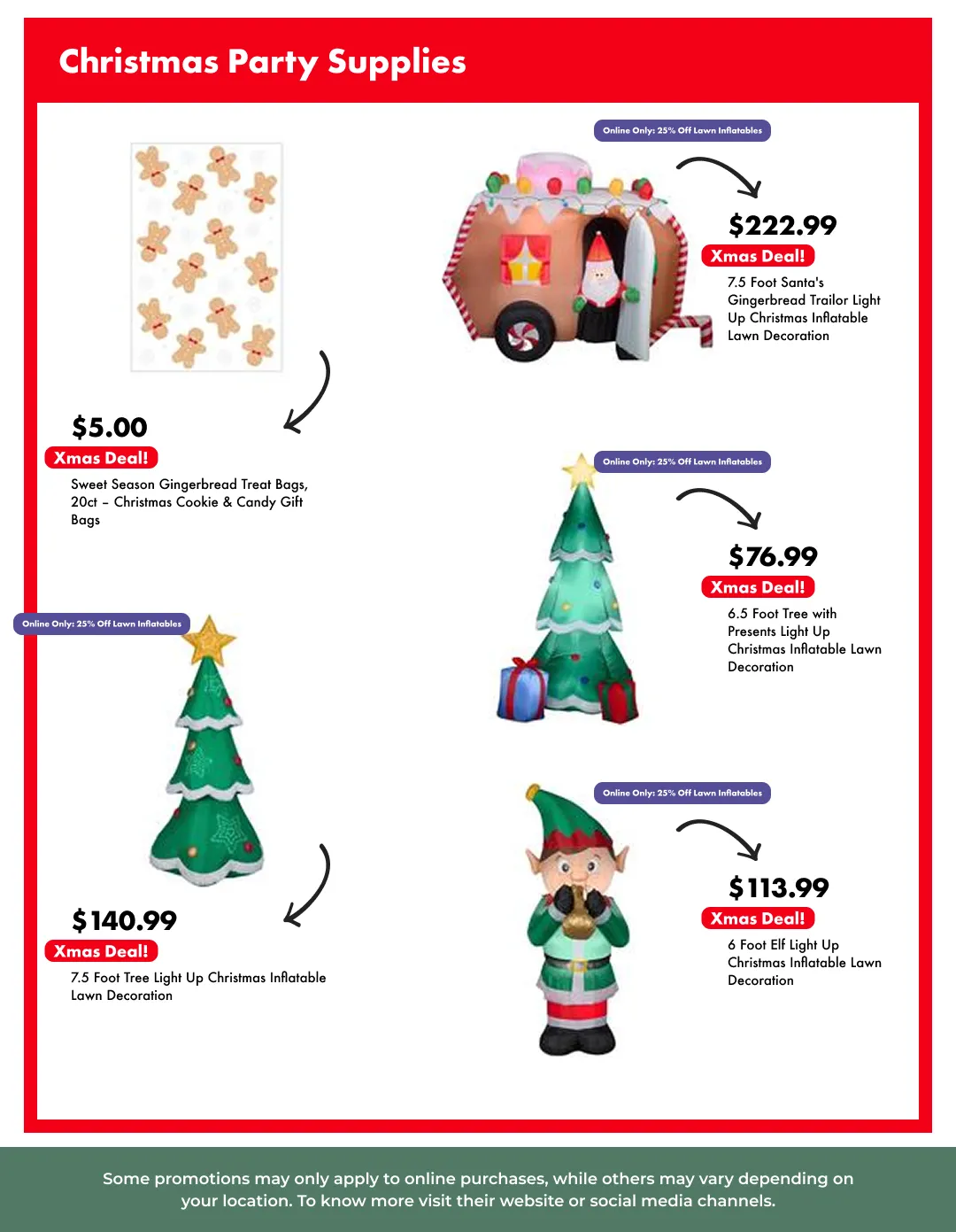 Weekly promotion Holiday deals spanning from December 10 to December 31 2025 - Page 13 for Catalogue 365
