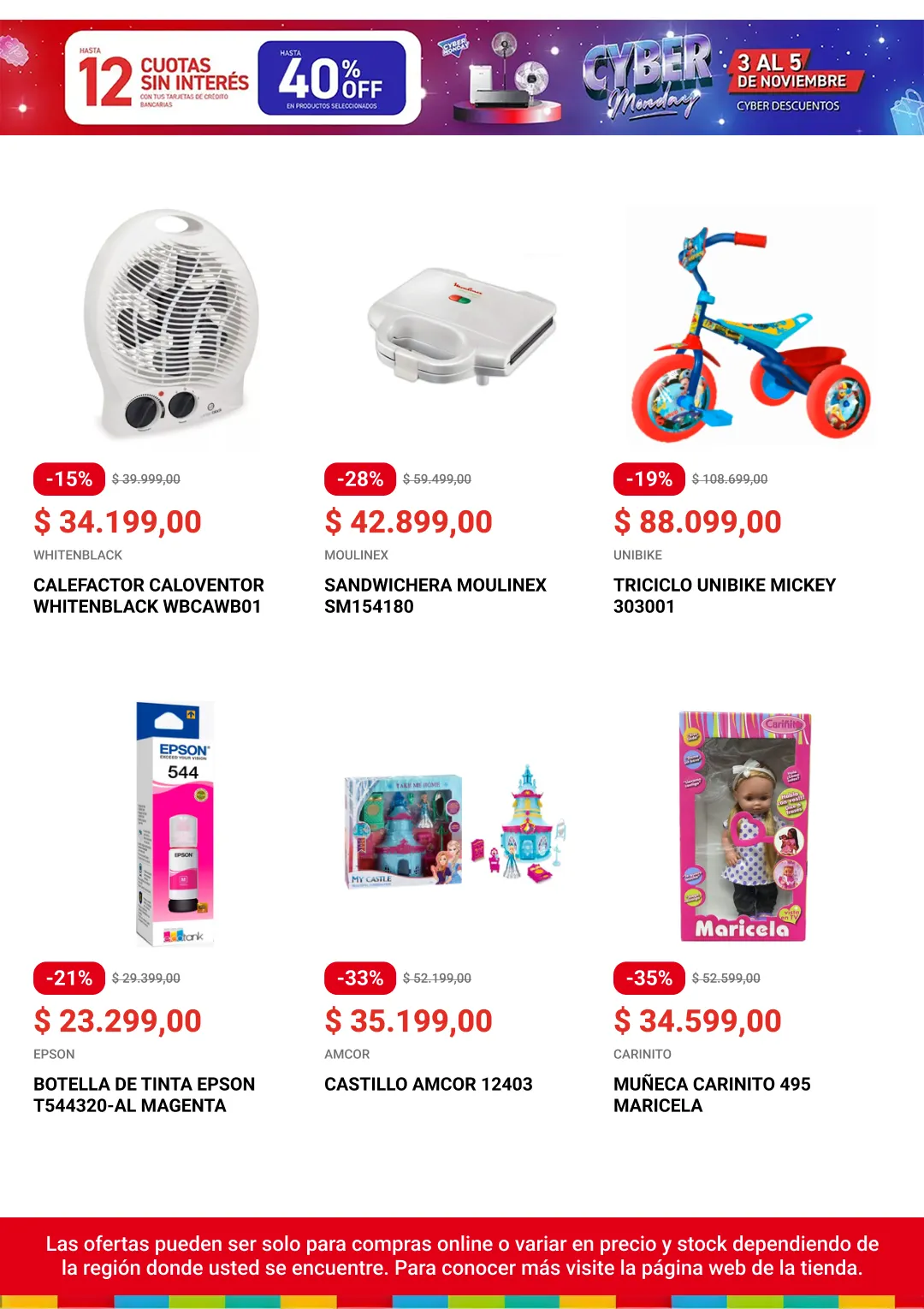 Ofertas de Cyber Monday 3 de noviembre al 12 de noviembre 2025 - Página 14 del catálogo