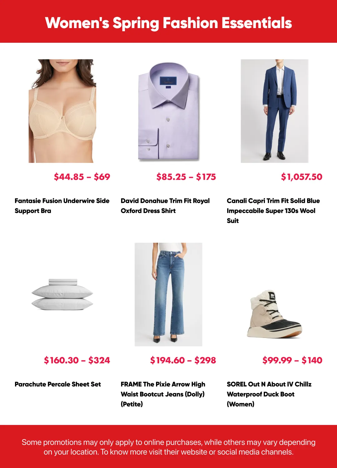 Weekly ad Women's Spring Fashion Essentials from February 20 to March 6 2026 - Page 14