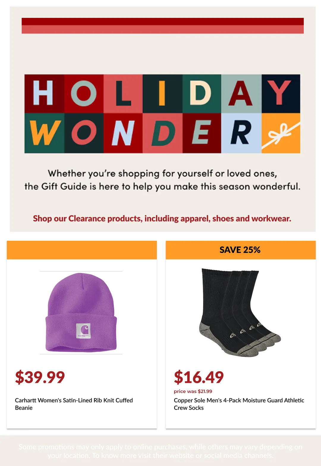 Holiday from December 2 to December 16 2025 - flyer page 2