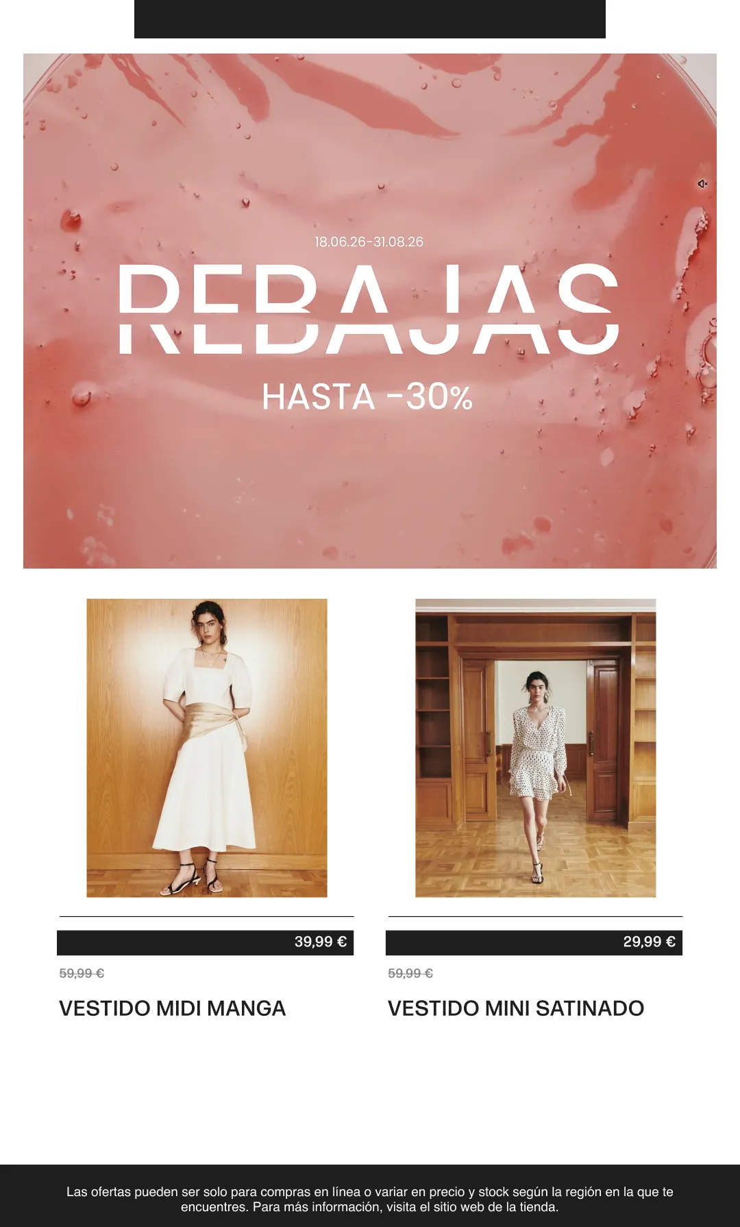 Catálogo de Rebajas Sfera 24 de junio al 31 de agosto 2026 - Página 15