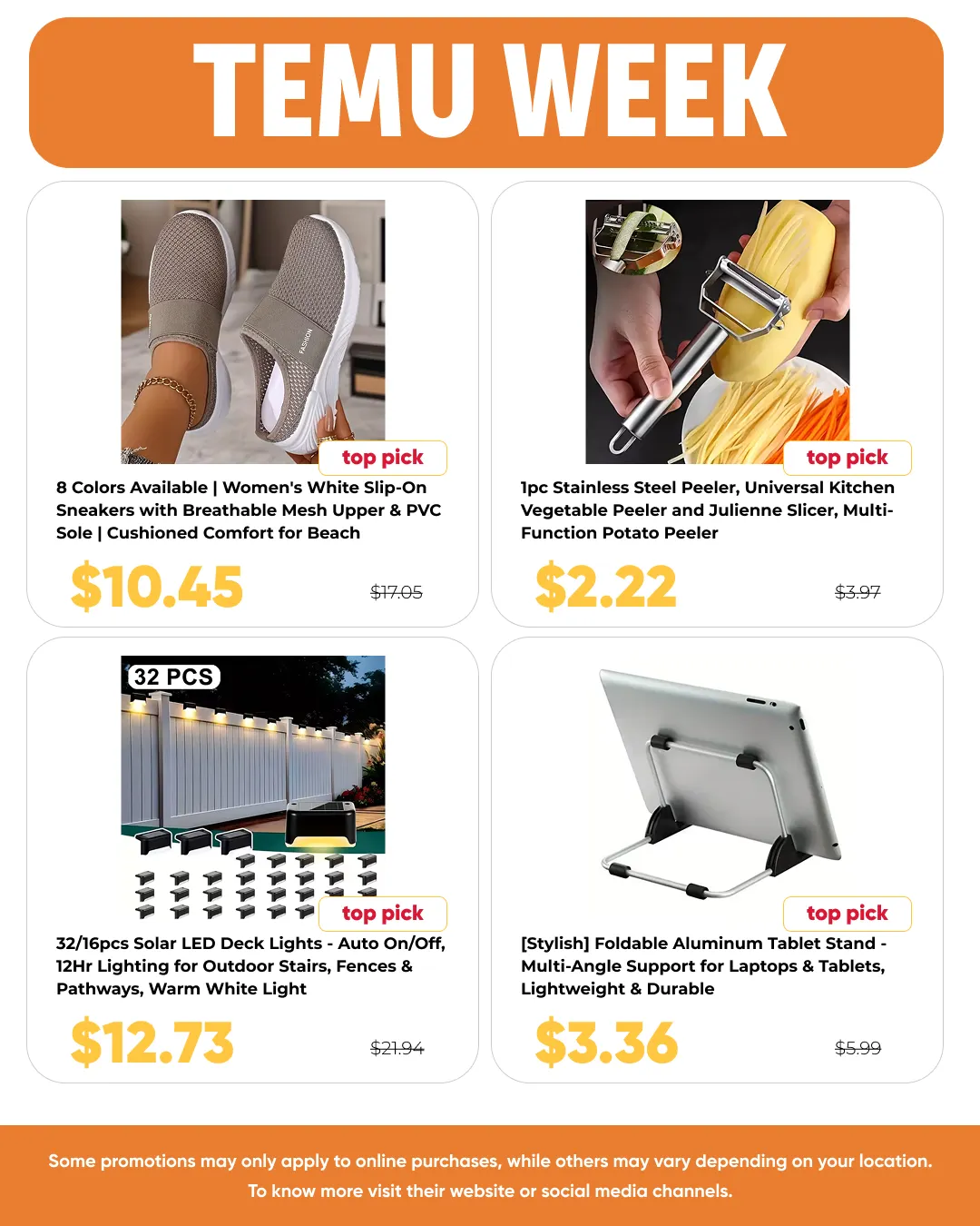 Weekly ad TEMU WEEK from June 16 to June 30 2026 - Page 14