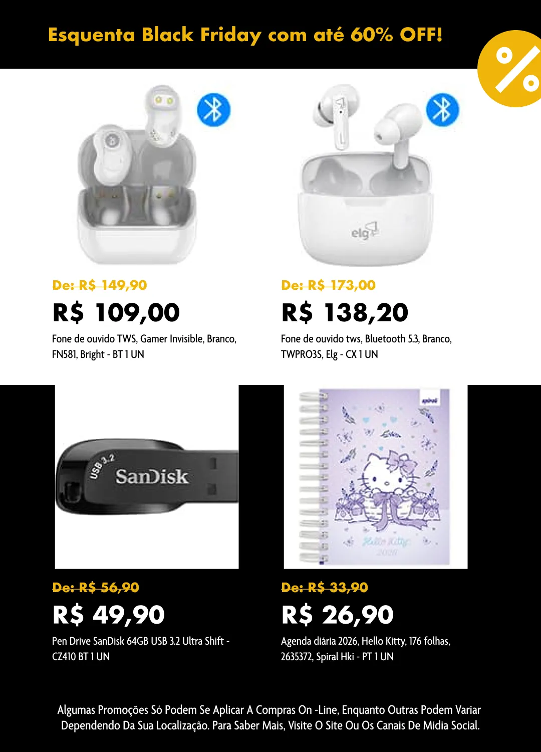 Encarte de Black Friday 7 de novembro até 24 de novembro 2025 - Pagina 15